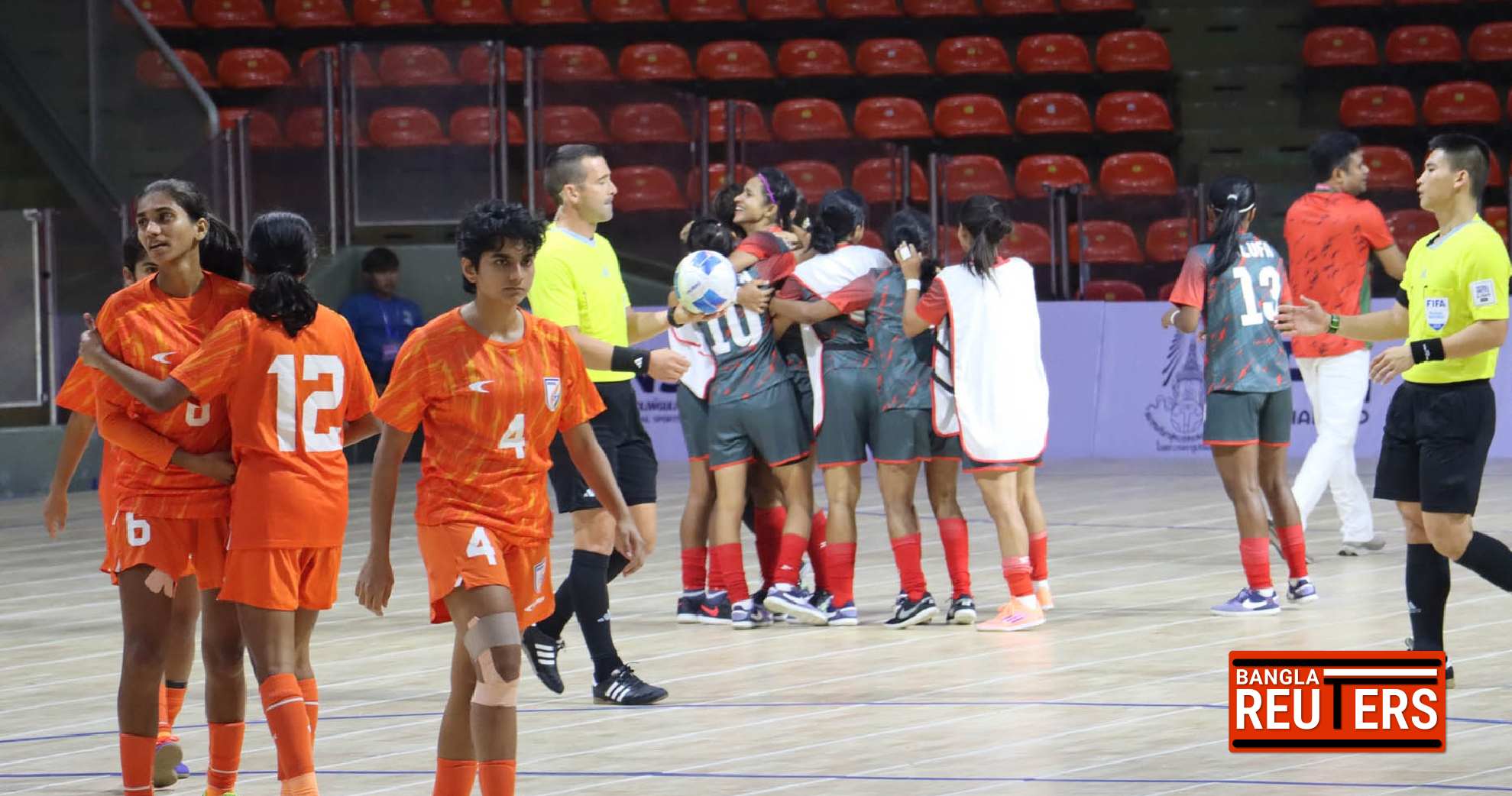 ভারতকে উড়িয়ে সাবিনাদের দাপুটে জয়