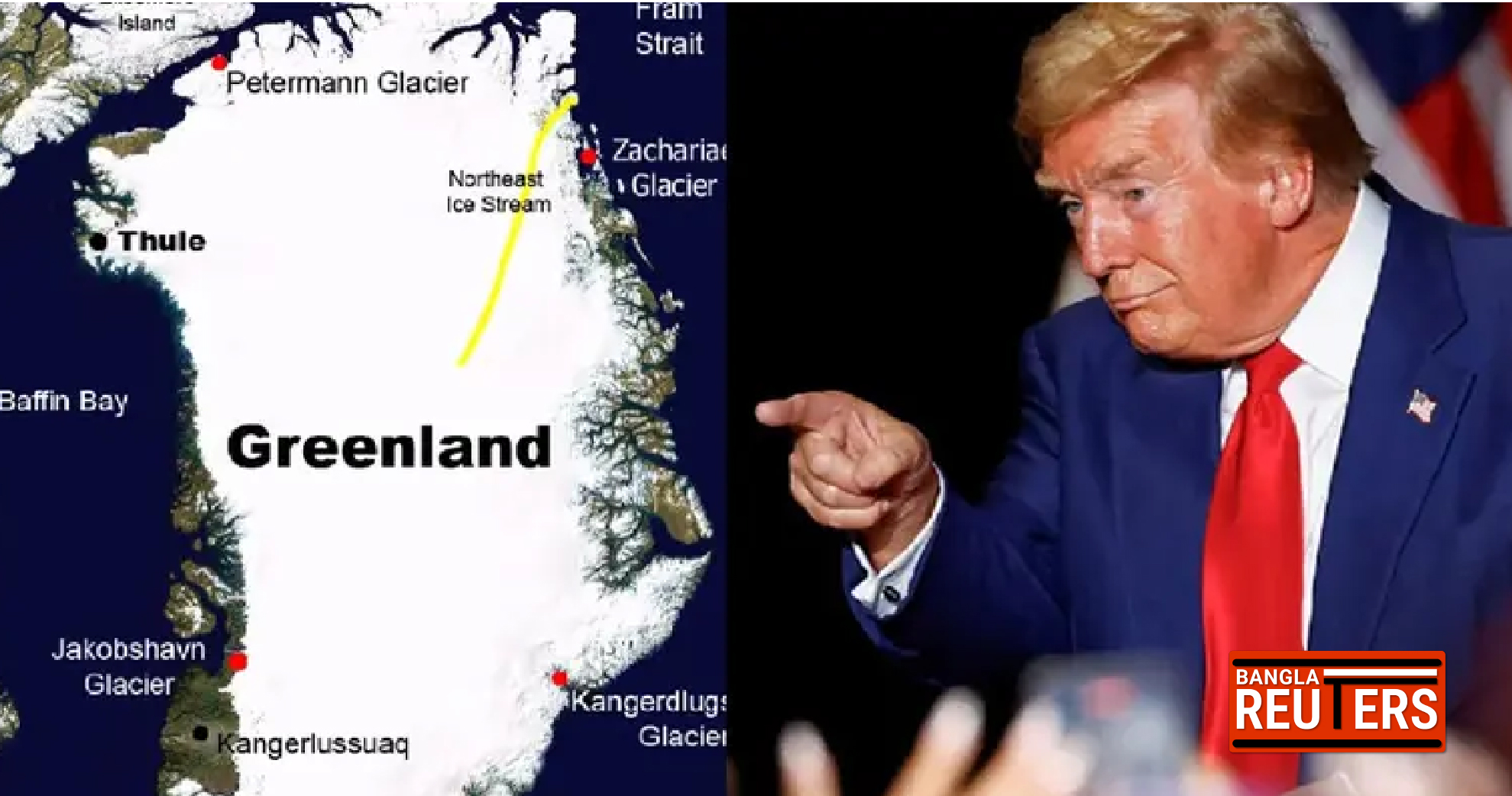 গ্রিনল্যান্ড নিয়ে অনড় ট্রাম্প: সুরক্ষায় নামছে ন্যাটো ও ইউরোপীয় জোট